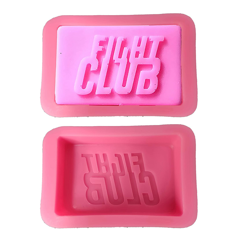 Soap Making In Fight Club - Fight Club Soap Silicone Mold Rectangle