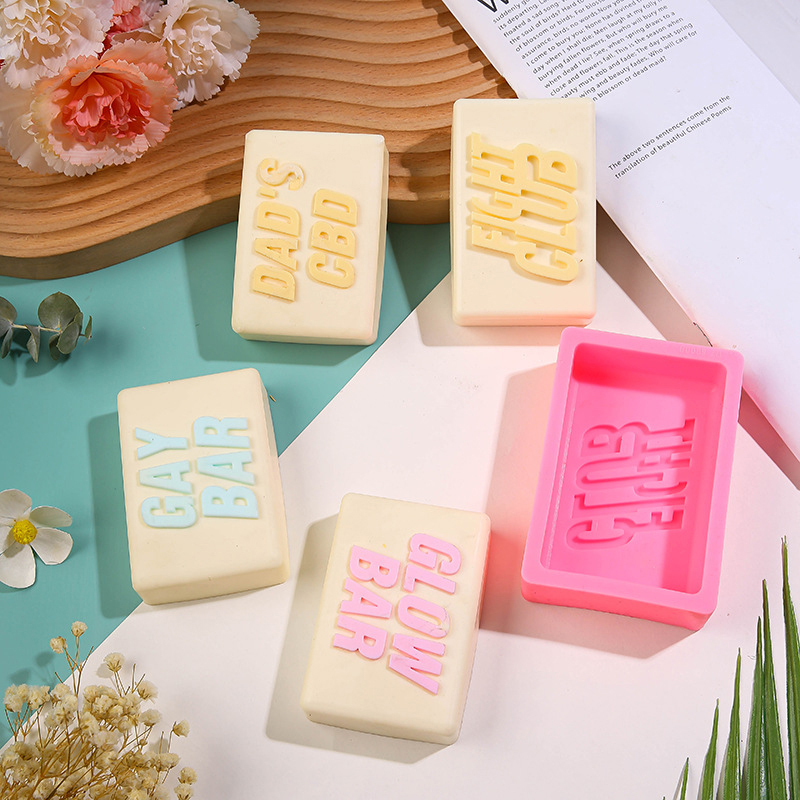 Fight Club Letters Soap Silico - Soap Making In Fight Club ulasan dan harga