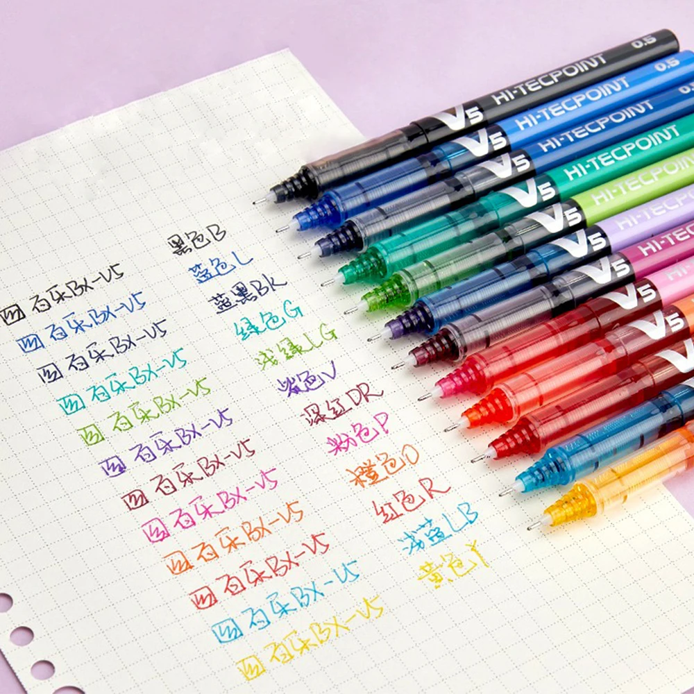 3pcs Japan PILOT Gel Pens Stra - Pilot Pen V5 ulasan dan harga